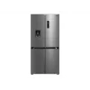 Midea Side-by-Side Ledusskapis MDRM632FGD46W, No Frost, 470 L, Nerūsējošais Tērauds, Energoklase D