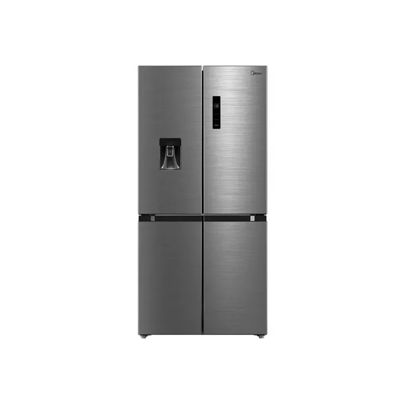 Midea Side-by-Side Ledusskapis MDRM632FGD46W, No Frost, 470 L, Nerūsējošais Tērauds, Energoklase D