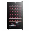 Midea Vīna dzesētājs MDRW150FGG22W Brīvstāvošs 34 pudeles Melns