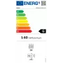 Midea Vīna dzesētājs MDRW150FGG22W Brīvstāvošs 34 pudeles Melns