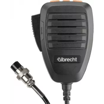 Midland Albrecht 42000 dinamisks CB radio mikrofons ar 4 kontaktu savienotāju un PTT