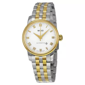 MIDO Baroncelli III Sieviešu Automātiskais Pulkstenis M76009261 29mm Sudraba Nerūsējošais Tērauds