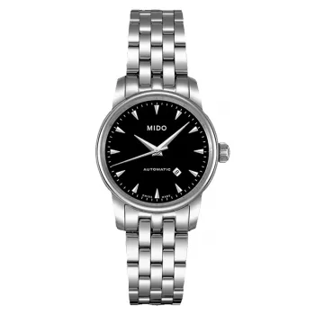 MIDO Baroncelli Lady Automātiskais pulkstenis M76004181 29mm Nerūsējošais tērauds Balts perlamutra ciparnīca