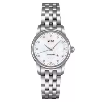 MIDO Baroncelli Lady Automātiskais pulkstenis M76004691 29mm Nerūsējošais tērauds Antracīta ciparnīca
