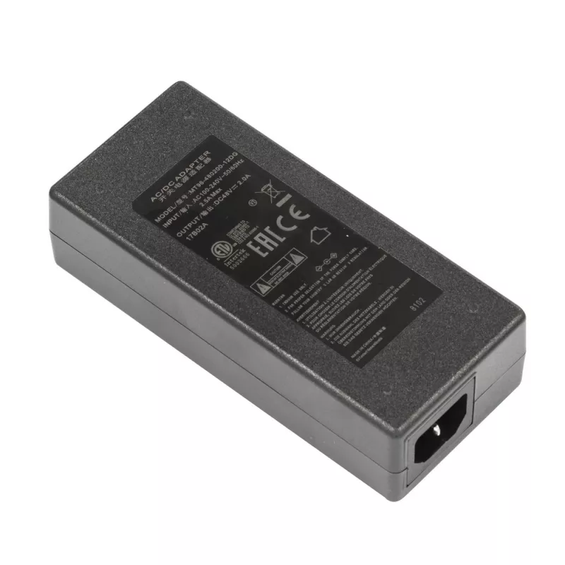MikroTik 48V 2A 96W Barošanas bloks ar kontaktdakšu