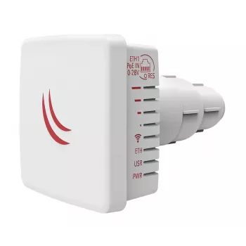 MikroTik LDF 5 (RBLDF-5nD) 5GHz 9dBi iebūvēta virziena antena CPE, 1x 10/100 Ethernet, pasīvais PoE, RouterOS L3