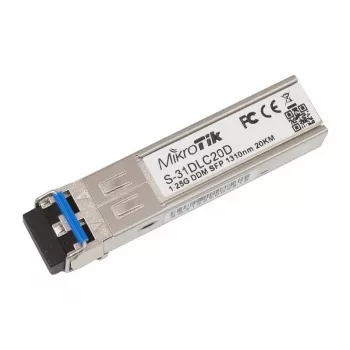 MikroTik S-31DLC20D SFP (Mini-GBIC) Transceiver Modulis