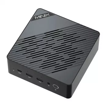 MINIX ER937-AI Barebone Mini PC ar AMD Ryzen 7 3750H, 4 kodoliem/8 pavedieniem, Radeon Vega 10, diviem Gigabit LAN, Wi-Fi 5, VESA montāžai