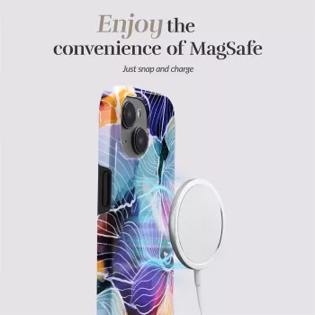 MIO Flowers Magsafe saderīgs vāciņš Samsung S25 Ultra 5G