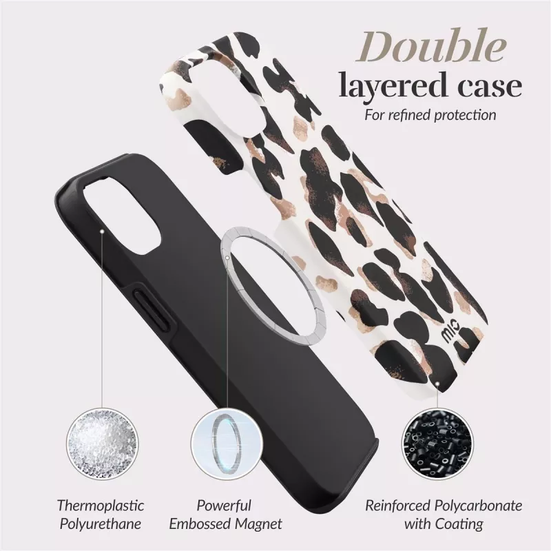 MIO Leopard Magsafe Compatible Case iPhone 16 Pro
