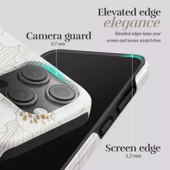 MIO White Roses Magsafe Compatible Case for iPhone 16 Pro Max