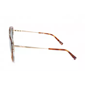 MISSONI Sieviešu saulesbrilles MIS0004S2NL Butterfly acetāta rāmis UV400