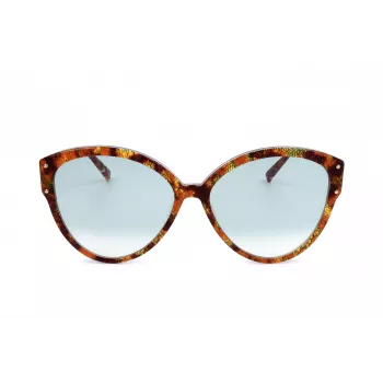 MISSONI Sieviešu saulesbrilles MIS0004S2NL Butterfly acetāta rāmis UV400