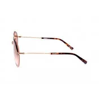 MISSONI Sieviešu saulesbrilles MIS0015STNG Butterfly Acetāta rāmis UV400 Pelēkas lēcas 60/15/145 mm