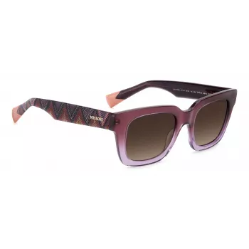 MISSONI Women's Sunglasses MIS0103S0T7HA Havana Brown Gradient 50mm