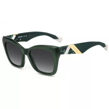 MISSONI Women's Sunglasses MIS0219S1ED - Acetate Frame, UV400 Protection, 53mm Lens