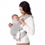 Momcozy BC001 mazuļu pārnēsātājs no jaundzimušā līdz mazulim Air Mesh pelēks