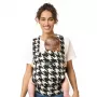Momcozy BC001 Plaid mazuļu pārnēsājamais, 6-in-1 ergonomisks, 0-36 mēneši, 7-45 lbs, IHDI sertificēts, elpojoša kokvilna