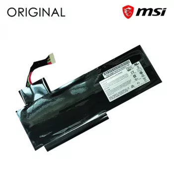 MSI BTY-L76 klēpjdatora akumulators, 5400mAh, 10.8V, 6 šūnas, melns