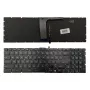 MSI MS-16JB klēpjdatora rezerves klaviatūra - US English QWERTY, ar apgaismojumu, melna