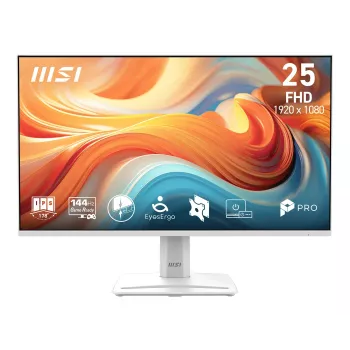 MSI PRO MP251W E14A 24,5 collu Full HD IPS 100Hz biroja monitors, balts