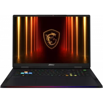 MSI Raider A18 HX A9WIG-263 Gaming Laptop - AMD Ryzen 9 9955HX3D, 32GB RAM, 2TB SSD, RTX 5080, 18 inch UHD+ 120Hz, Wi-Fi 7, Bluetooth, Black