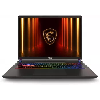 MSI Vector A16 HX A8WIG 16 collu WQXGA 240Hz spēļu klēpjdators - Ryzen 9 8945HS, RTX 4070, 32GB DDR5, 1TB SSD, Windows 11 Home, melns