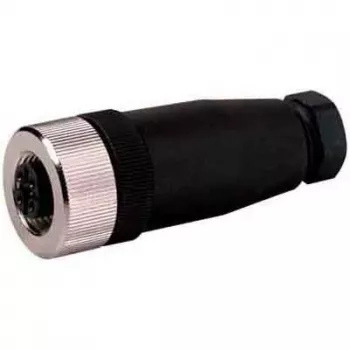 Murrelektronik M12 sieviešu 5 polu A koda skrūvju spailes laukā pievienojams savienotājs, IP67 7000-12961-0000000