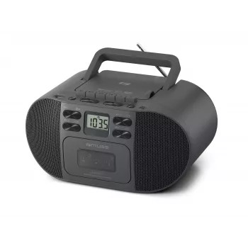 Muse M-188RDC CD Boombox ar Bluetooth, FM radio, USB, Melns