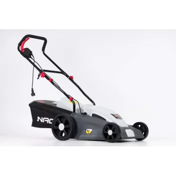 NAC elektriskais zāles pļāvējs LE18-42-PI-G 1800W indukcijas motors 40cm pļaušanas platums 50L zāles savācējs