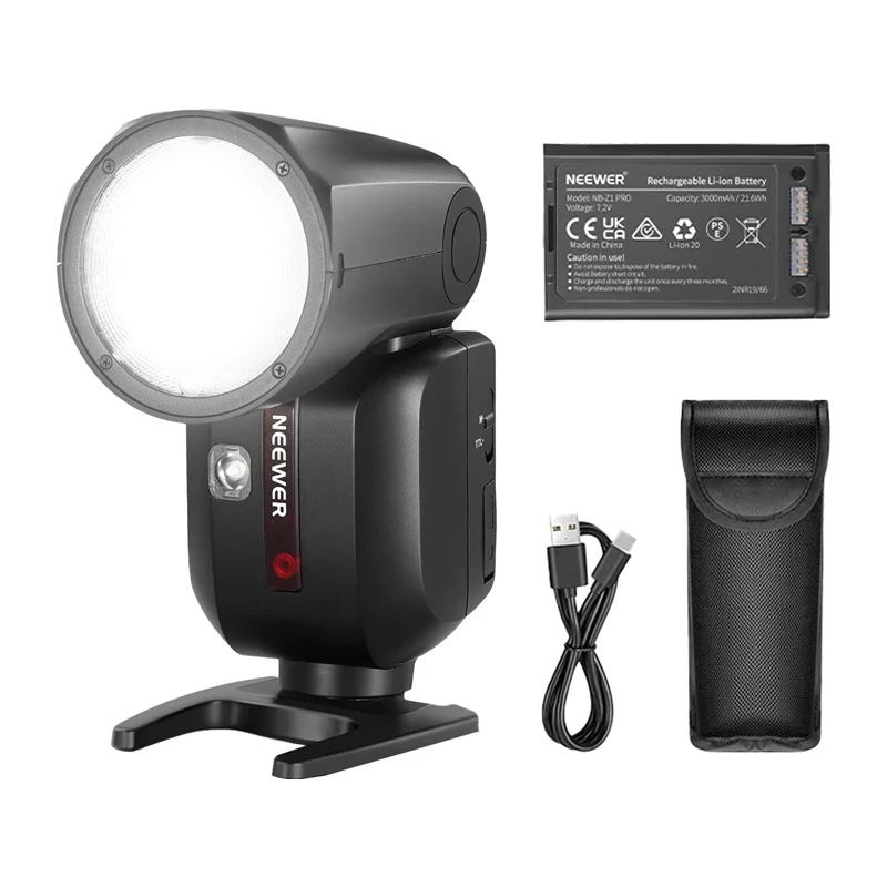 Neewer Z2PRO-N TTL Round Head Flash Speedlite for Nikon