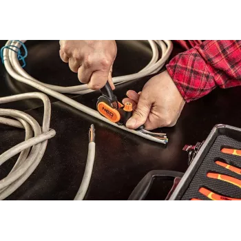 NEO TOOLS 01-400 Automātiskā kabeļu noņēmēja 0.5–6 mm² ar stiepļu griezēju