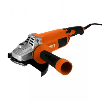NEO TOOLS 04-715 Leņķa slīpmašīna 3000W, 230mm, 6500 RPM, M14 vārpsta, mīkstais starts, pretvibrācijas rokturis