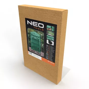 NEO Tools 15-903 Aukstā siltumnīca 180x92x92 cm ar PE pārklājumu un tērauda rāmi