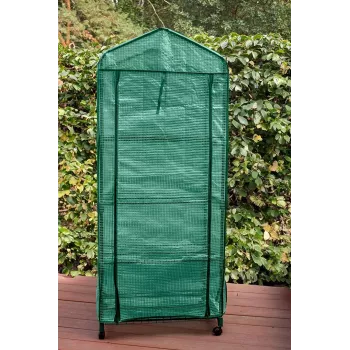 NEO Tools 15-903 Aukstā siltumnīca 180x92x92 cm ar PE pārklājumu un tērauda rāmi