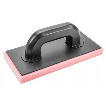 NEO Tools 50-254 Flīžu līmes un javas špakteles lāpstiņa ar ergonomisku rokturi, 280 x 130 mm gumijas pamatne, melna/oranža