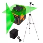 NEO TOOLS 75-160 30m 5-Līniju sarkanais lāzera līmenis ar 1.5m statīvu un maciņu