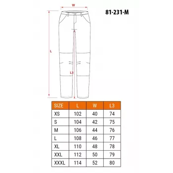 NEO Tools 81-231-M Aizsargbikses Pelēkas/Melnas, M izmērs