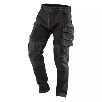 NEO TOOLS 81-236-M Aizsargdarba bikses melnas, M izmērs