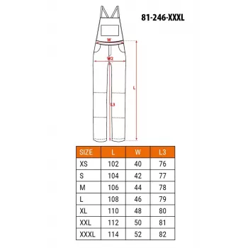 NEO Tools 81-246-XXXL darba apģērbs pelēks/zaļš