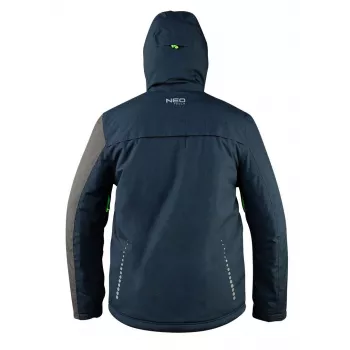 NEO Tools 81-571-S Darba jaka, S izmērs, pelēka/melna, 267 g/m², 7 kabatas, EN ISO 13688