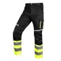 NEO TOOLS 81-795-XL augstas redzamības darba bikses, melnas/dzeltenas, XL izmērs