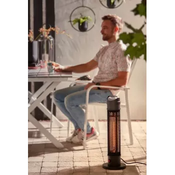 NEO TOOLS 90-035 Elektriskais infrasarkanais sildītājs 1000 W melns