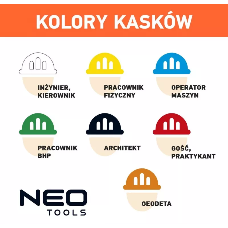 NEO Tools 97-211 drošības galvassega
