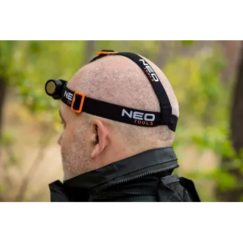 Neo Tools 99-029 2000 Lumen CREE XHP50.2 LED Uzlādējams USB Galvas lukturis