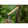 NEO TOOLS bushcraft cirvītis makstī 400g | kalts augsta oglekļa tērauds, hikorija kāts