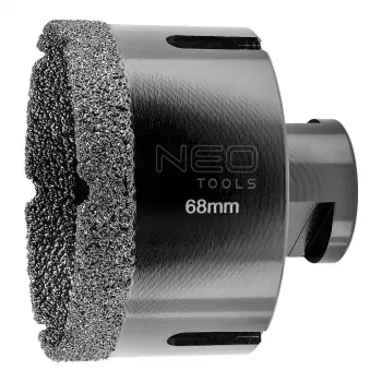 NEO TOOLS Dimanta urbjuzgalis 68 mm x M14 porcelānam, granītam un dabīgajam akmenim