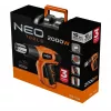 NEO TOOLS 04-710 karstā gaisa pistole 2000W ar LCD displeju, 50°C un 70-600°C, 4 sprauslas, skrāpis, pārnēsāšanas soma