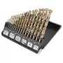NEO TOOLS HSS-Co metāla urbju komplekts 1.0–10.0 mm, 19 gab.