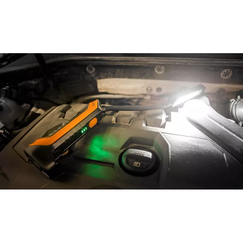 NEO TOOLS uzlādējamā apskates lampa 400 lm COB + lukturis 99-102
